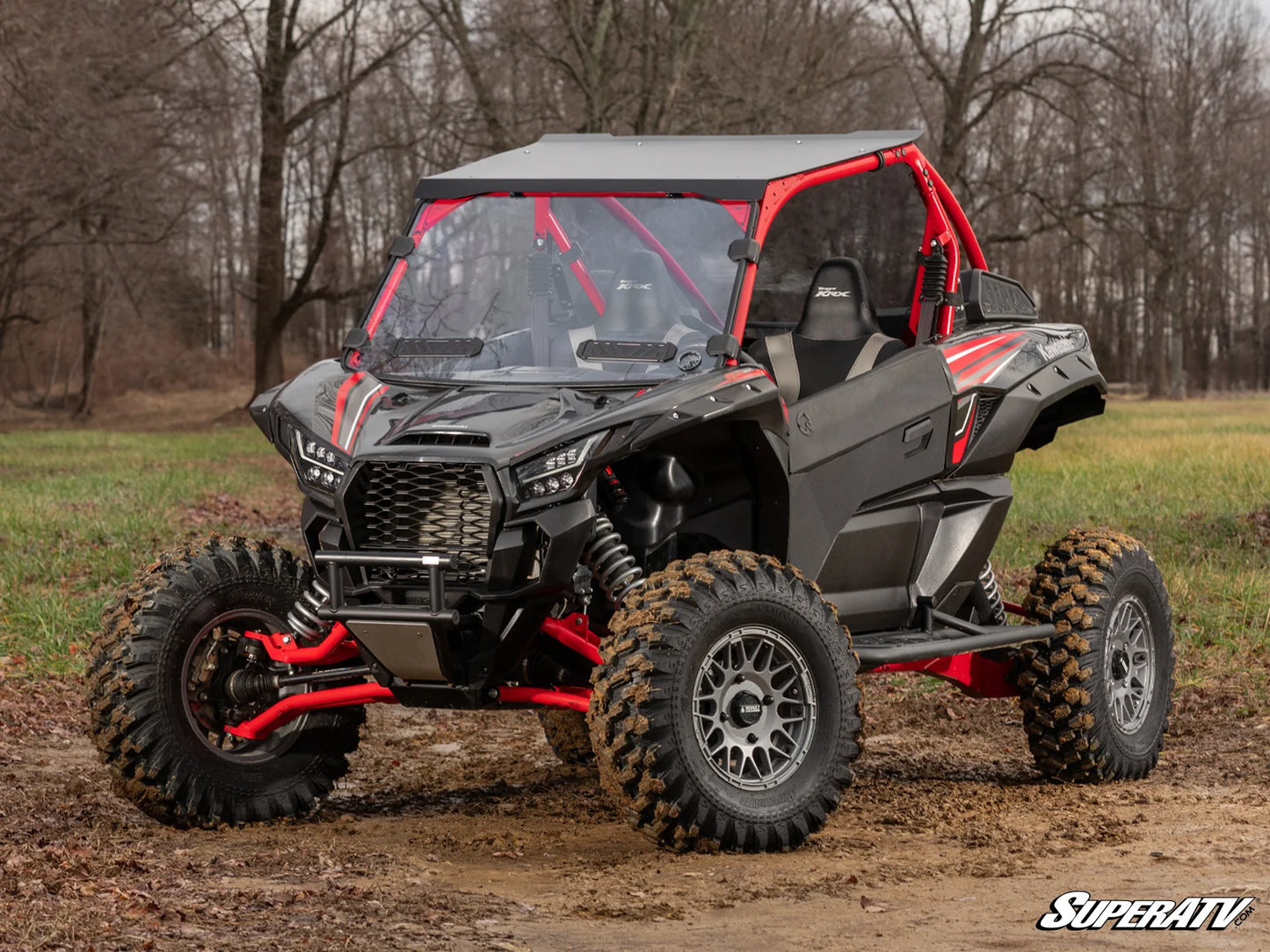 KAWASAKI TERYX KRX 1000 VENTED FULL WINDSHIELD