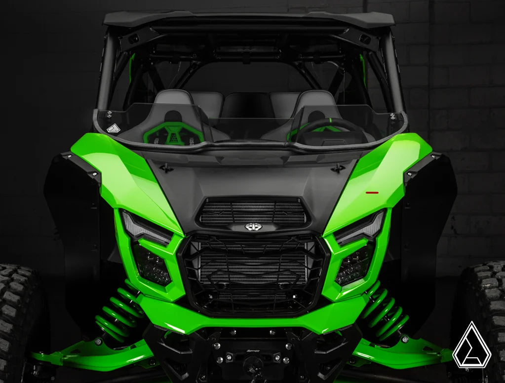 ASSAULT INDUSTRIES KAWASAKI TERYX H2 HALF WINDSHIELD