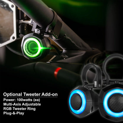 2014-2023 POLARIS RZR V-SPEC 3-SPEAKER PLUG & PLAY KIT WITH JVC