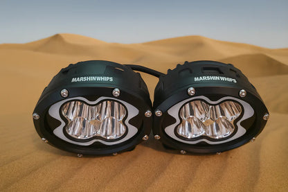 MARSHIN WHIPS 6" POD LIGHTS