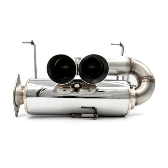 RZR PRO-R CENTER EXIT SLIP ON EXHAUST W/ DUAL 3.0" TIP