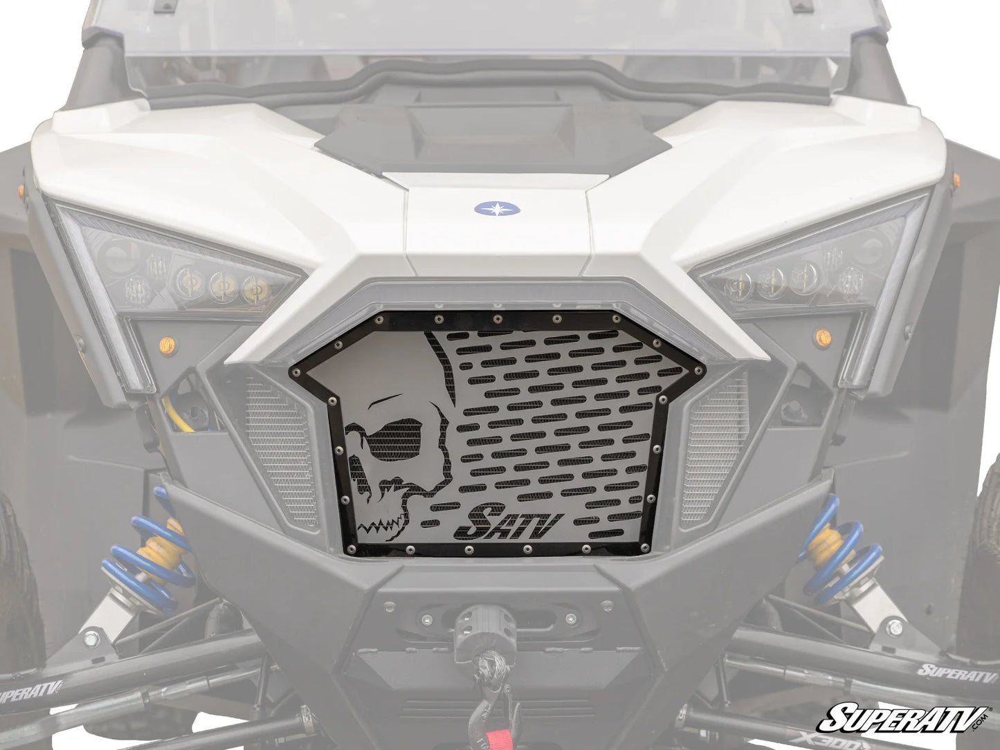 POLARIS RZR PRO R SKULL STYLE GRILLE INSERT