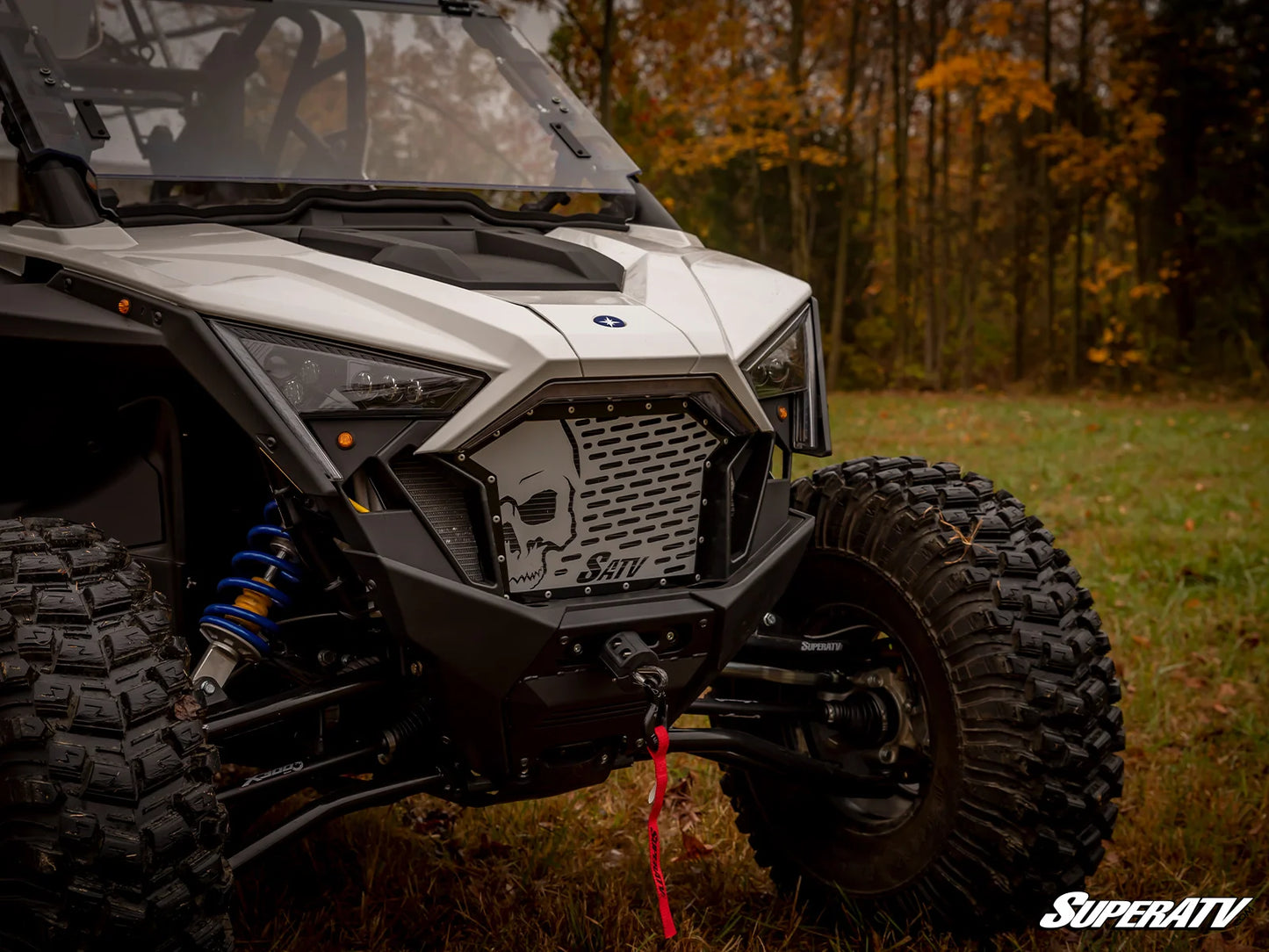 POLARIS RZR PRO R SKULL STYLE GRILLE INSERT