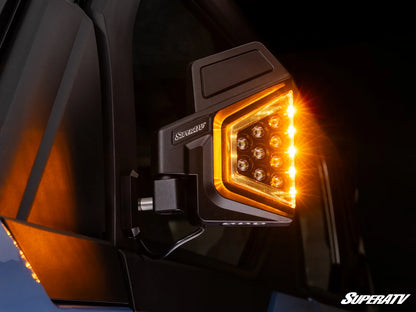 POLARIS XPEDITION DUAL SECTION LED SIDE-VIEW MIRRORS