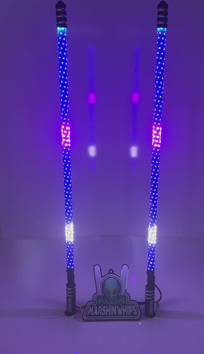 RGBW VEHICLE LIGHTING SYSTEM WITH BRAKE & TURN SIGNALS