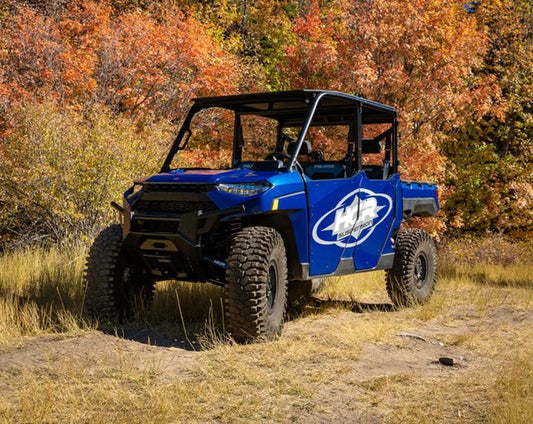 HCR RACING +2" FORWARD HIGH-CLEARANCE FRONT A-ARM KIT AND REAR A-ARMS BOTH W/ BUILT IN LIFT FOR POLARIS RANGER 2018-2020