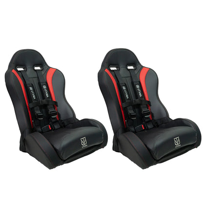 RZR PRO FRONT SUSPENSION BUCKET SEATS WITH QUICK MOUNT BRACKETS