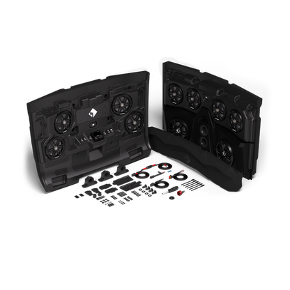 FRONT & REAR AUDIO ROOF for SELECT 2018+ POLARIS RANGER CREW MODELS