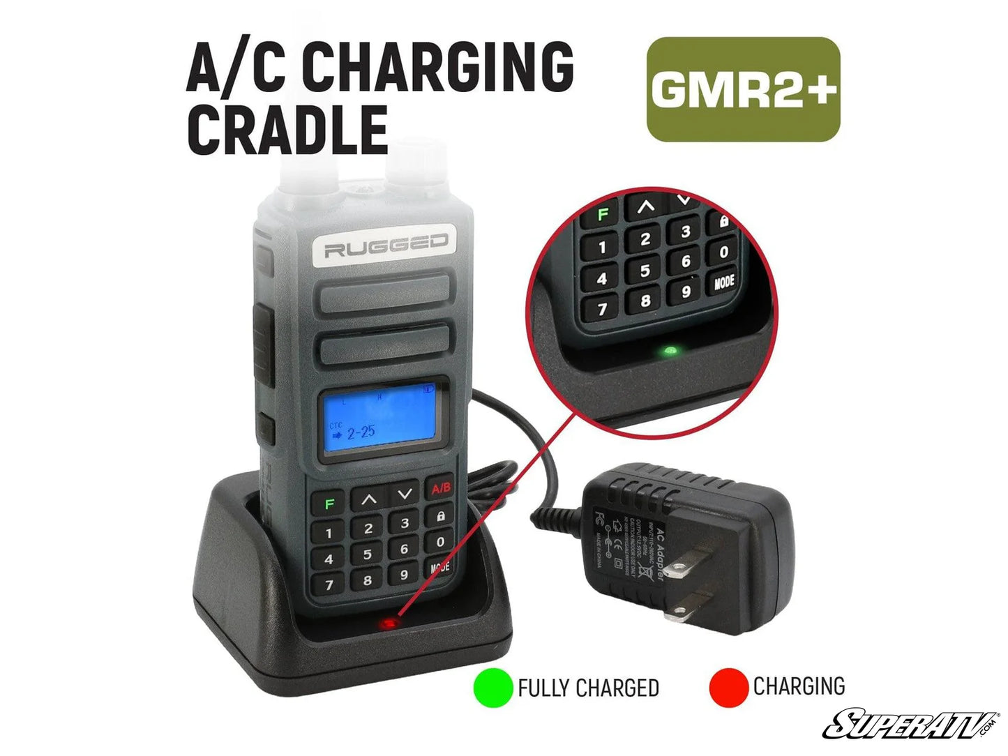 RUGGED RADIOS RUGGED GMR2 PLUS-GMRS AND FRS TWO-WAY HANDHELD RADIO