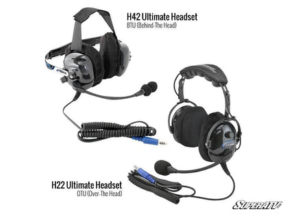 RUGGED RADIOS ULTIMATE ALPHA AUDIO STEREO HEADSET WITH VOLUMN CONTROL (OTH AND BTH)