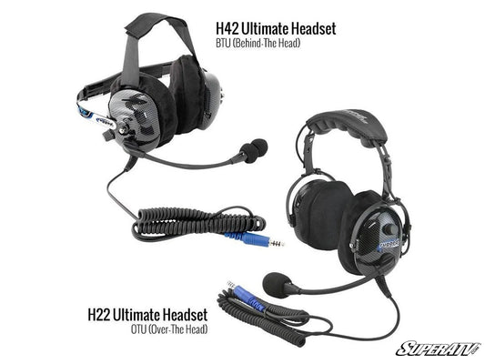 RUGGED RADIOS ULTIMATE ALPHA AUDIO STEREO HEADSET WITH VOLUMN CONTROL (OTH AND BTH)