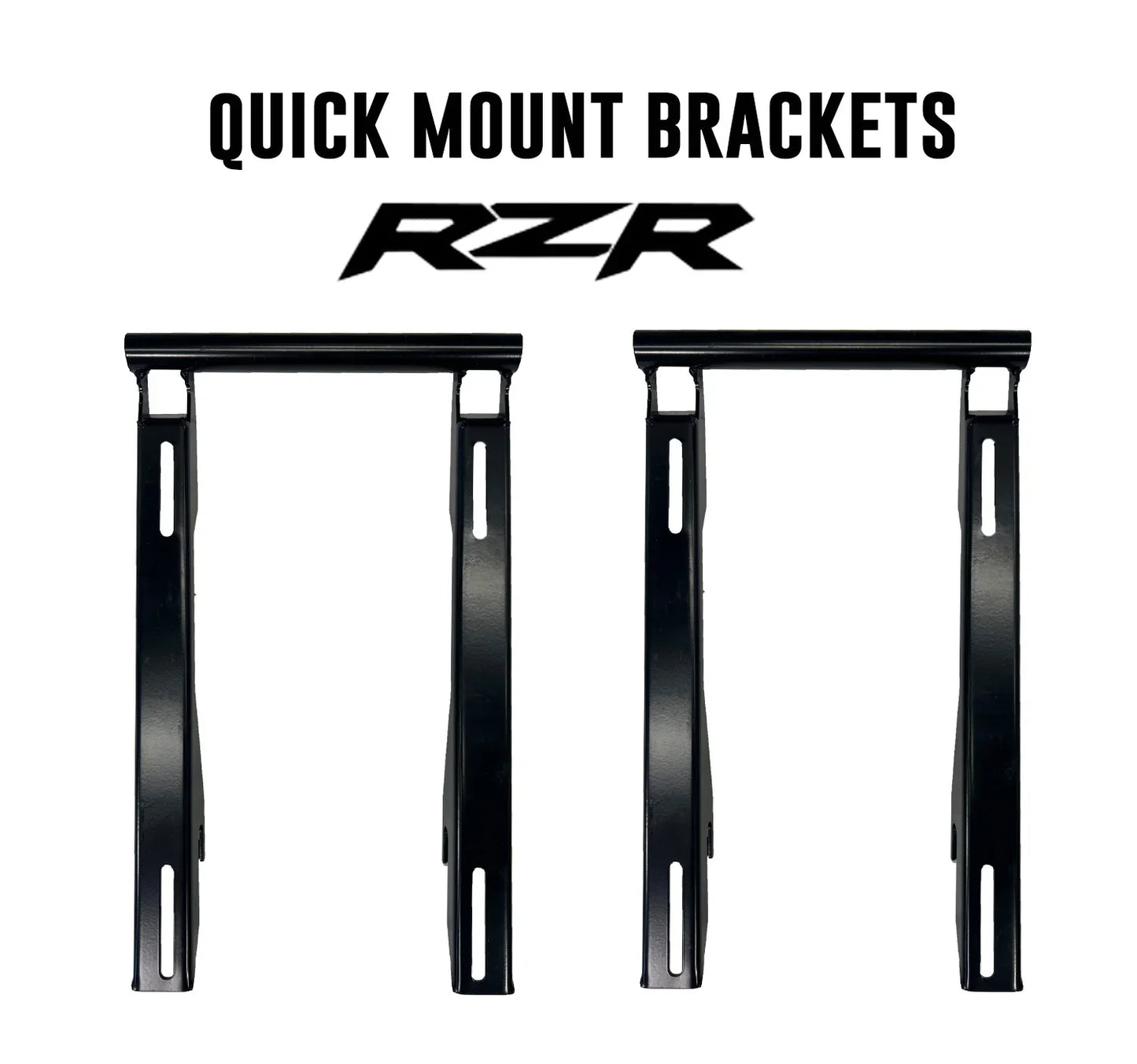 RZR PRO FRONT SUSPENSION BUCKET SEATS WITH QUICK MOUNT BRACKETS