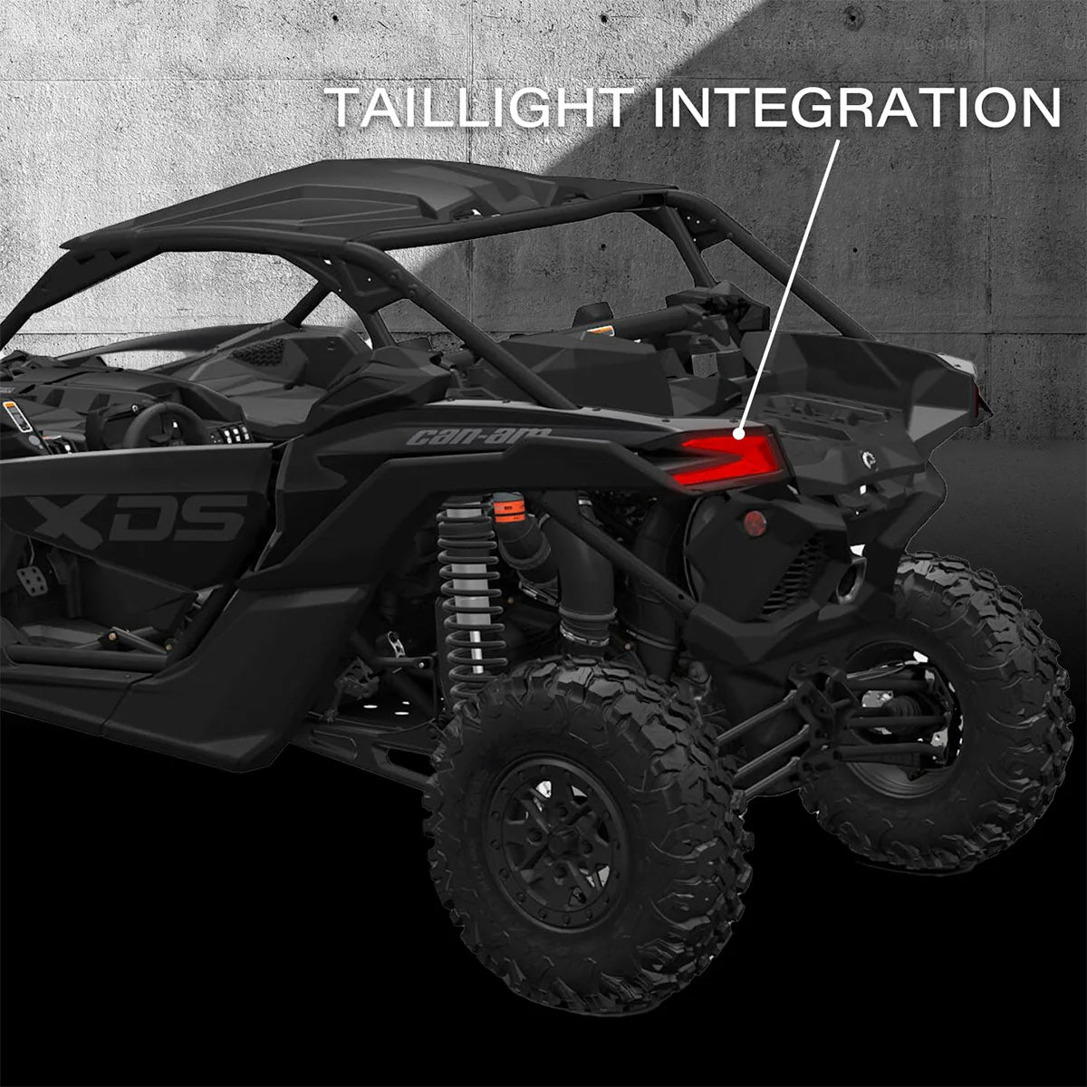 SSV Works 2017-2026 Can-Am X3 SWITCH Works Tango2 Turn Signal Plug-&-Play Kit w/Sequential Front Fang Lights