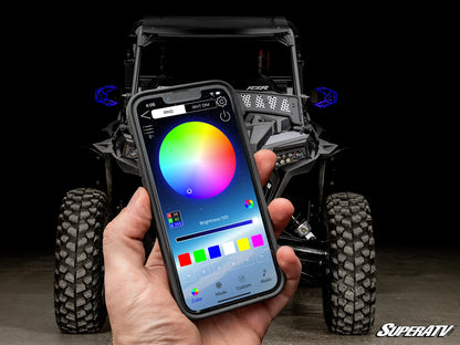 ASSAULT INDUSTRIES LED LIGHTED B2C CONVEX SIDE MIRRORS