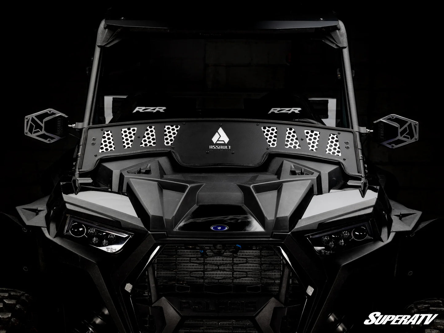 ASSAULT INDUSTRIES LED LIGHTED B2C CONVEX SIDE MIRRORS