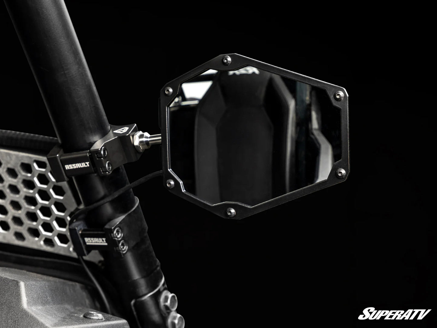 ASSAULT INDUSTRIES LED LIGHTED B2C CONVEX SIDE MIRRORS