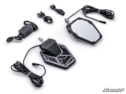 ASSAULT INDUSTRIES LED LIGHTED B2C CONVEX SIDE MIRRORS