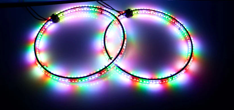 APOLLO RGB WHEEL LIGHTS KIT - SET OF 4 (HARNESS INCLUDED)