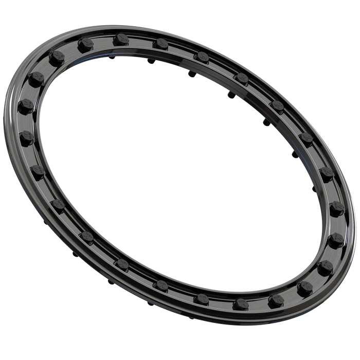 VBR10 UTV WHEEL BEADLOCK RING - BRUSHED GUNMETAL
