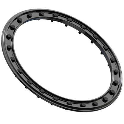VBR10 UTV WHEEL BEADLOCK RING - BRUSHED GUNMETAL