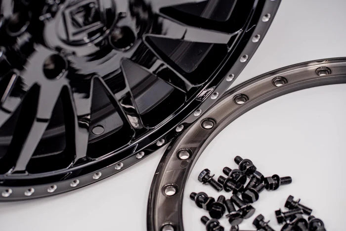 VBR10 UTV WHEEL BEADLOCK RING - BRUSHED GUNMETAL