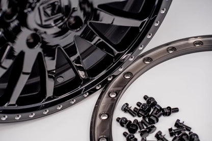 VBR10 UTV WHEEL BEADLOCK RING - BRUSHED GUNMETAL