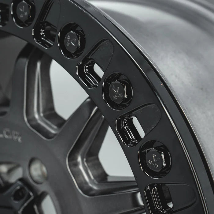 VBR30 UTV WHEEL BEADLOCK RING - GLOSS BLACK