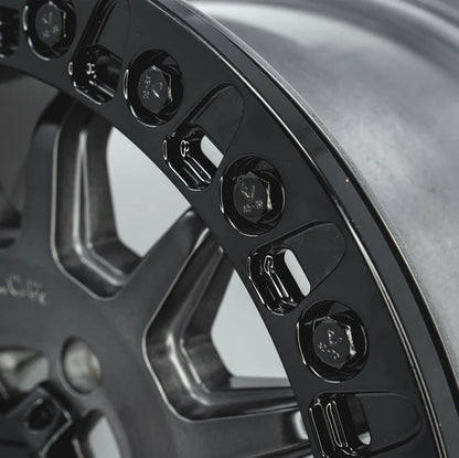 VBR30 UTV WHEEL BEADLOCK RING - GLOSS BLACK