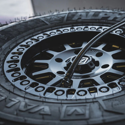 VBR30 UTV WHEEL BEADLOCK RING - GLOSS BLACK