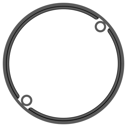VCAP1 CENTER CAP RISER BLACK