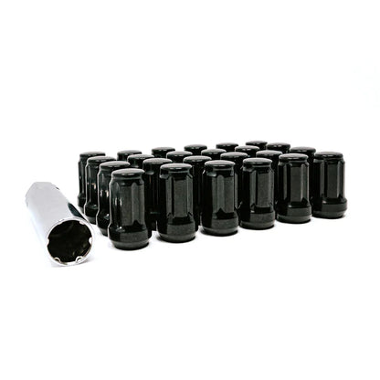 12X1.50 SPLINE 6 LUG KIT 1.38" BLACK