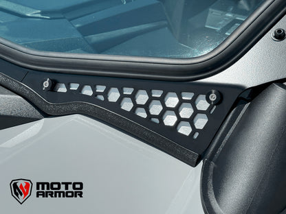 MOTO ARMOR PRO MAX VISIBILITY FULL GLASS WINDSHIELD